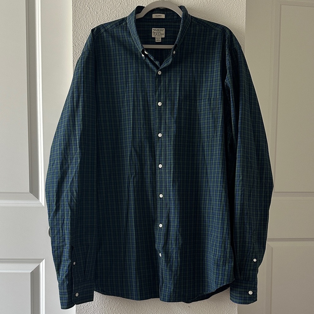 J. Crew Organic Cotton Button Down Shirt